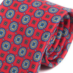 Marcello Red Motif IMS Tie - Tie Doctor