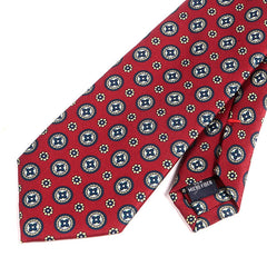 Retro Red Motif IMS Tie - Tie Doctor