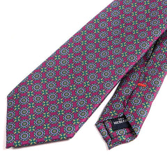 Purple Henna Medallion Tie - Tie Doctor
