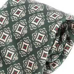 Adolfo Green Boxed IMS Medallion Tie - Tie Doctor