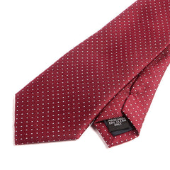 Subtle Red Mini Dots 7.5cm Ply Tie - Tie Doctor