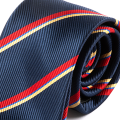Freddy Blue & Red Striped Tie 7.5cm