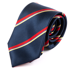Freddy Blue & Red Striped Tie 7.5cm