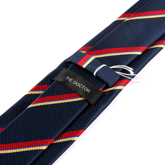 Freddy Blue & Red Striped Tie 7.5cm