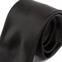 Black Slim Tie 7cm