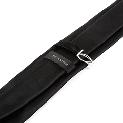 Black Slim Tie 7cm