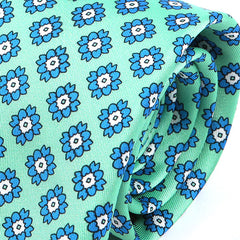 Amadi Light Green Floral IMS Tie 7.5cm - Tie Doctor