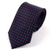 Navy Blue Redford Poly Tie 7.5cm