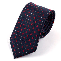 Navy Blue Redford Poly Tie 7.5cm