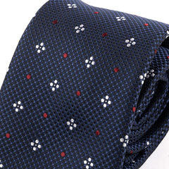 Navy Blue Eaton Poly Tie 7.5cm
