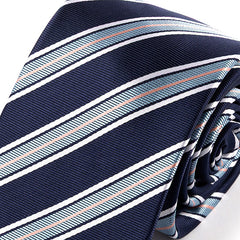 Wellington Blue Striped Tie 7.5cm