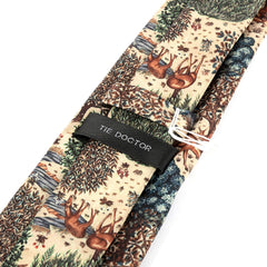 Fawn & Flora Forest IMS Tie 8cm