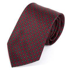 Bordeaux Red Owambe Heritage Tie 8cm