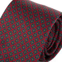 Bordeaux Red Owambe Heritage Tie 8cm