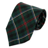 Green & Red Tartan Check Tie 9cm