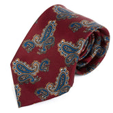 Jazz Club Red Paisley IMS Tie 8cm