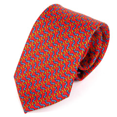 Red Kennington Loop IMS Tie 8cm