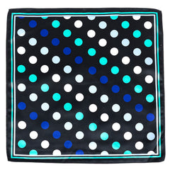 Blue Piccadilly Pop Pocket Square 33cm