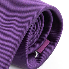 Purple Luxe Silk Tie 8cm