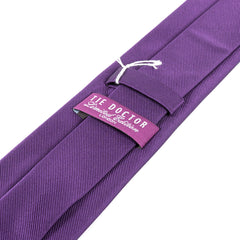 Purple Luxe Silk Tie 8cm