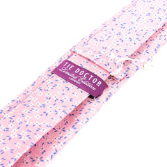 Pink Floral Whisperer Silk Tie