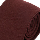 Varko Plain Red Wool Tie 7cm