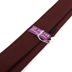 Varko Plain Red Wool Tie 7cm