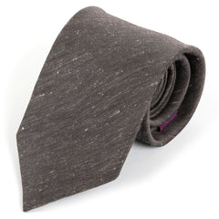 Light Purple Vasilio Silk & Linen Tie 8cm
