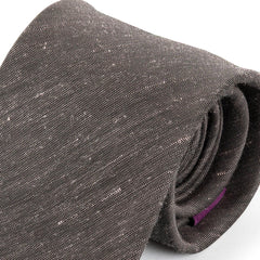 Light Purple Vasilio Silk & Linen Tie 8cm