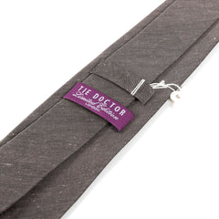 Light Purple Vasilio Silk & Linen Tie 8cm