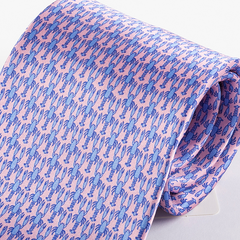 Coastal Charm Lobster Silk Tie 8.5cm