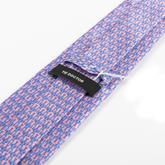 Coastal Charm Lobster Silk Tie 8.5cm