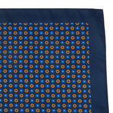 Monte IMS Blue 33cm Pocket Square
