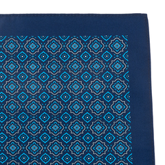 Cass Blue Mac-Inspired 33cm Pocket Square