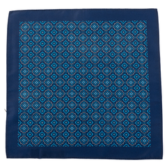 Cass Blue Mac-Inspired 33cm Pocket Square