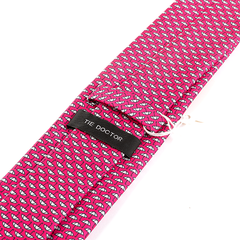Pink Umbrella Print IMS Tie 7.5cm