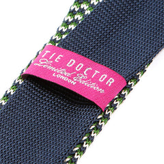 Brooks Green Silk Knitted Tie - Tie Doctor