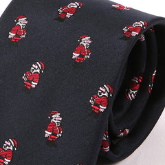 Blue Santa Christmas Tie - Tie Doctor