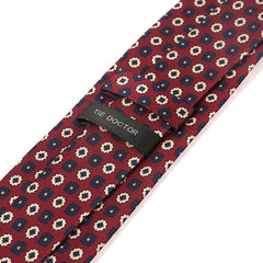 Burgundy Red Monte IMS Tie - Tie Doctor