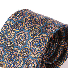 Gregor Blue Medallion IMS Tie - Tie Doctor