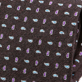Paisley Jewel Silk & Wool Tie - Tie Doctor