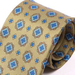 Olive Onu Motif IMS Tie 7.5cm - Tie Doctor