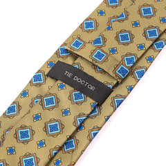 Olive Onu Motif IMS Tie 7.5cm - Tie Doctor