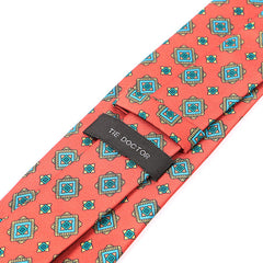 Red Onu Motif IMS Tie 7.5cm - Tie Doctor