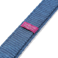 Curtis Blue Striped Silk Knitted Tie 6cm - Tie Doctor