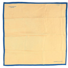 Large Pale Yellow Silk Pocket Square - Tie Doctor