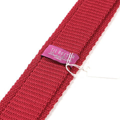 Crimson Red Silk Knitted Tie 6cm - Tie Doctor
