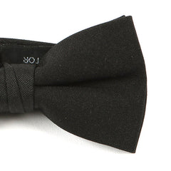 Black Pre-tied Bow Tie 6cm - Tie Doctor