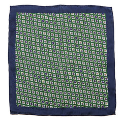 Green Vintage Diamond Mac Tie Set - Tie Doctor