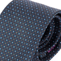 Grey Jewel XL Macclesfield Silk Tie 8.5cm